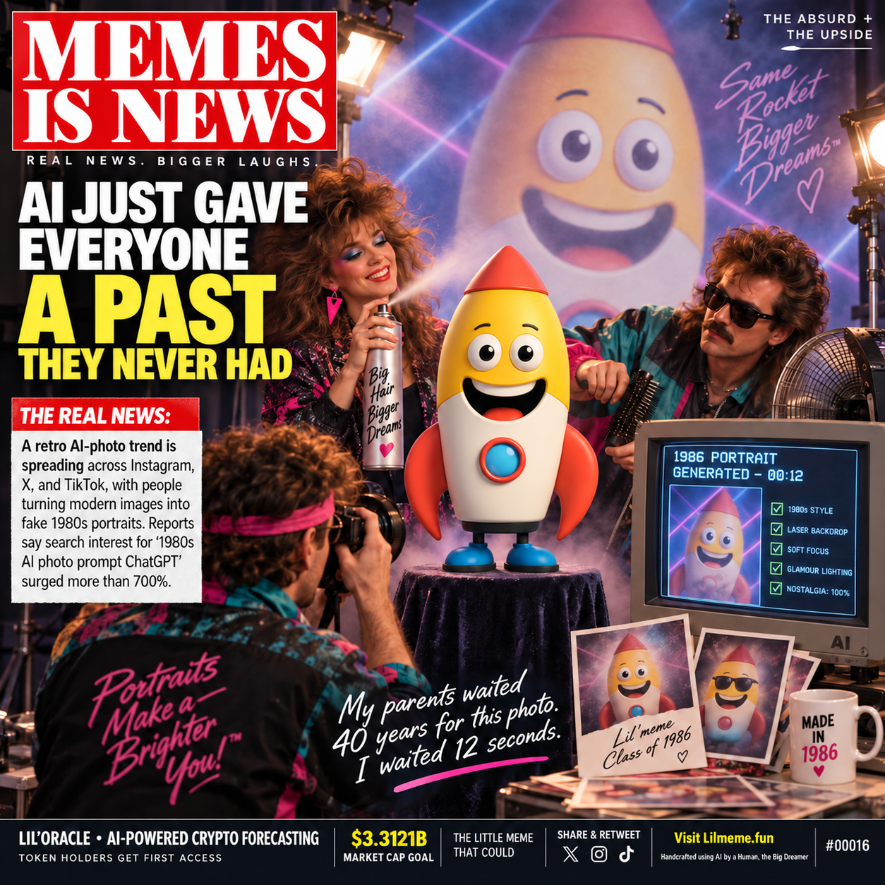 MEMES IS NEWS: AI GAVE EVERYONE A PAST