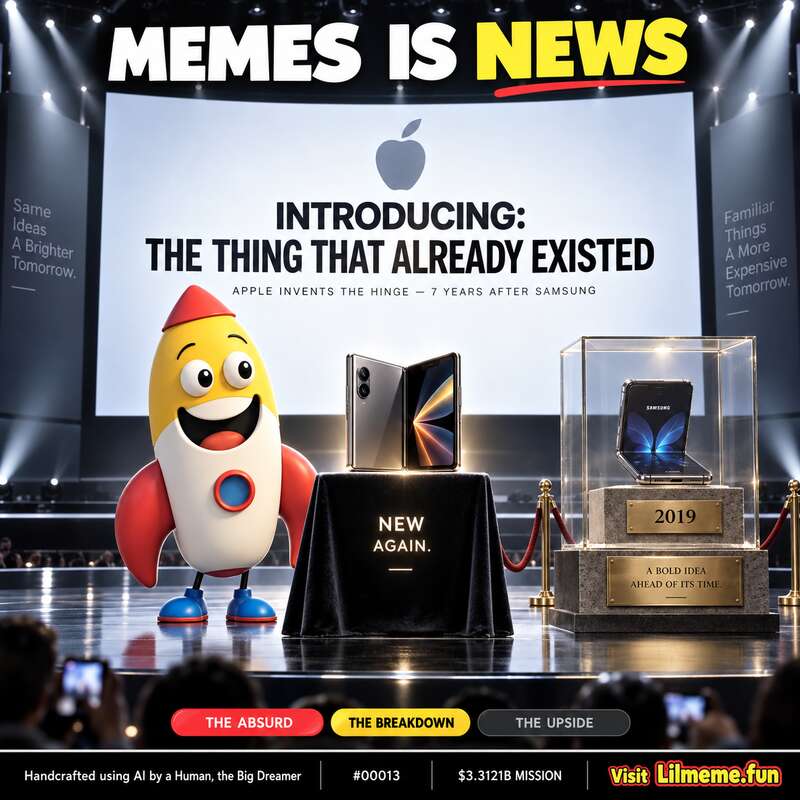 MEMES IS NEWS: APPLE JUST INVENTED SAMSUNG