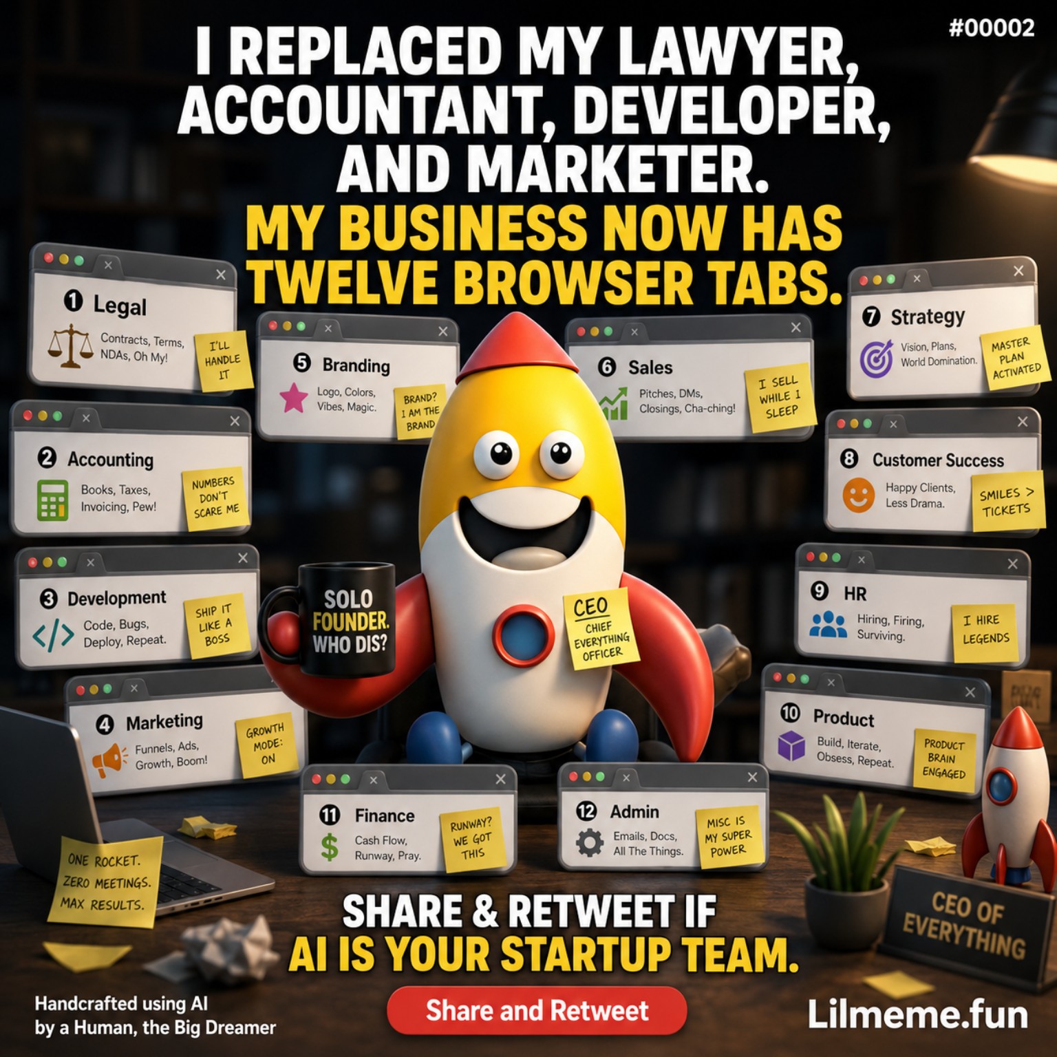 #00002 — AI Has Crushed Startup Barriers