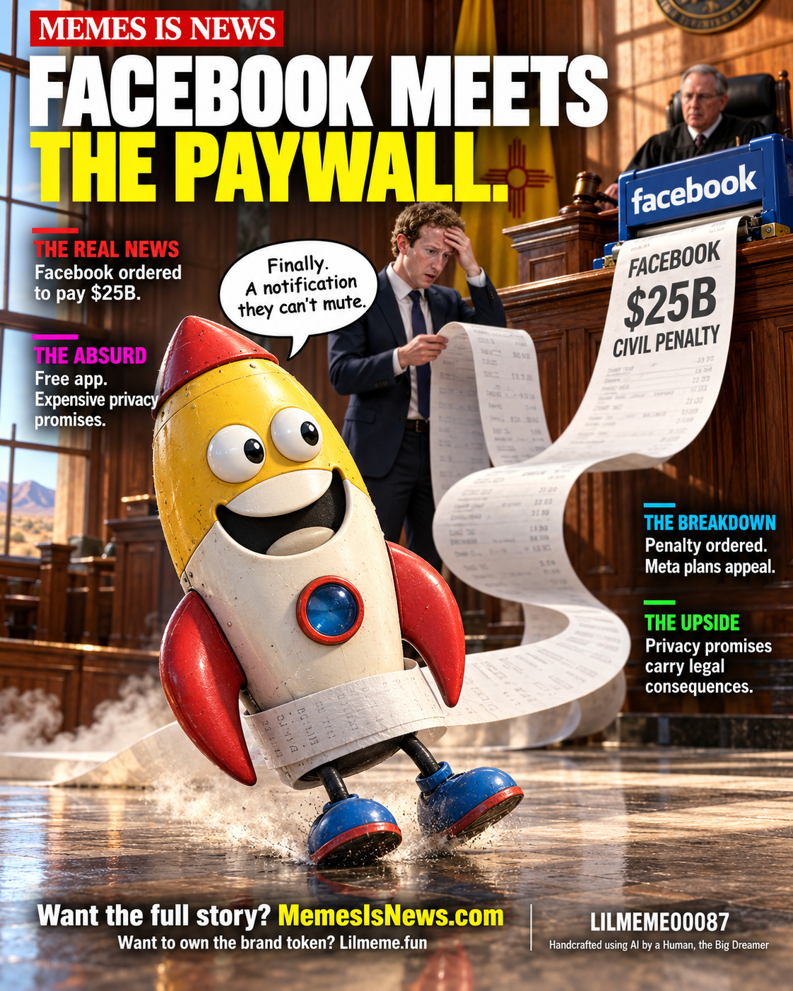 FACEBOOK MEETS THE PAYWALL.
