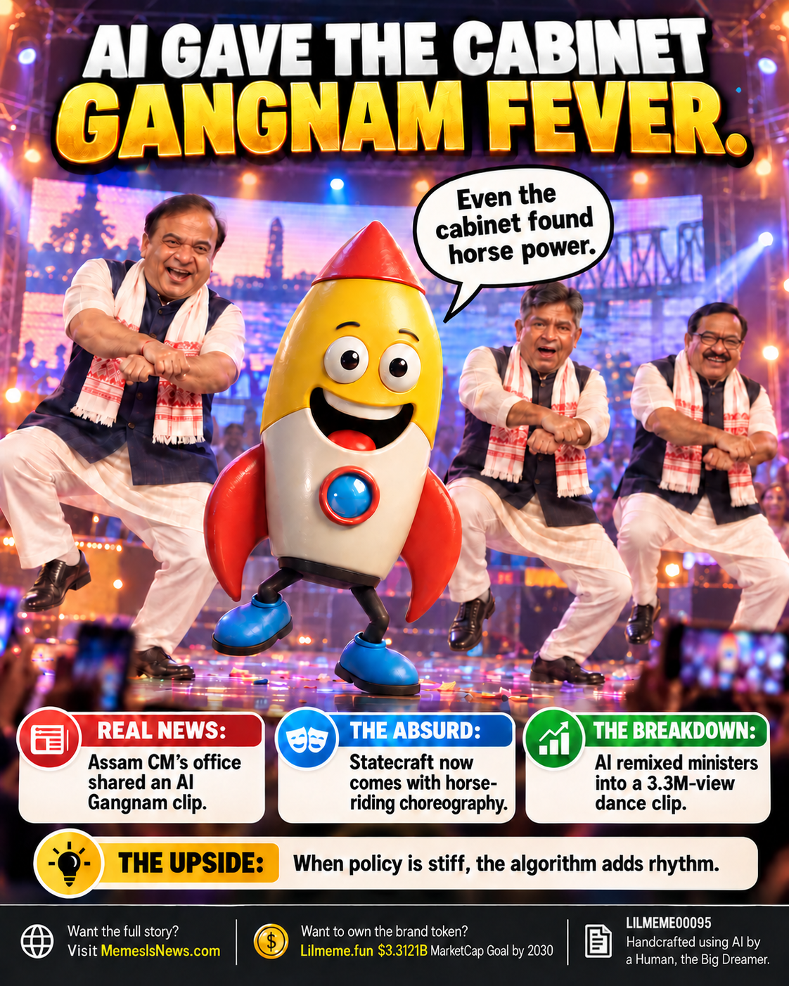 AI GAVE THE CABINET GANGNAM FEVER.