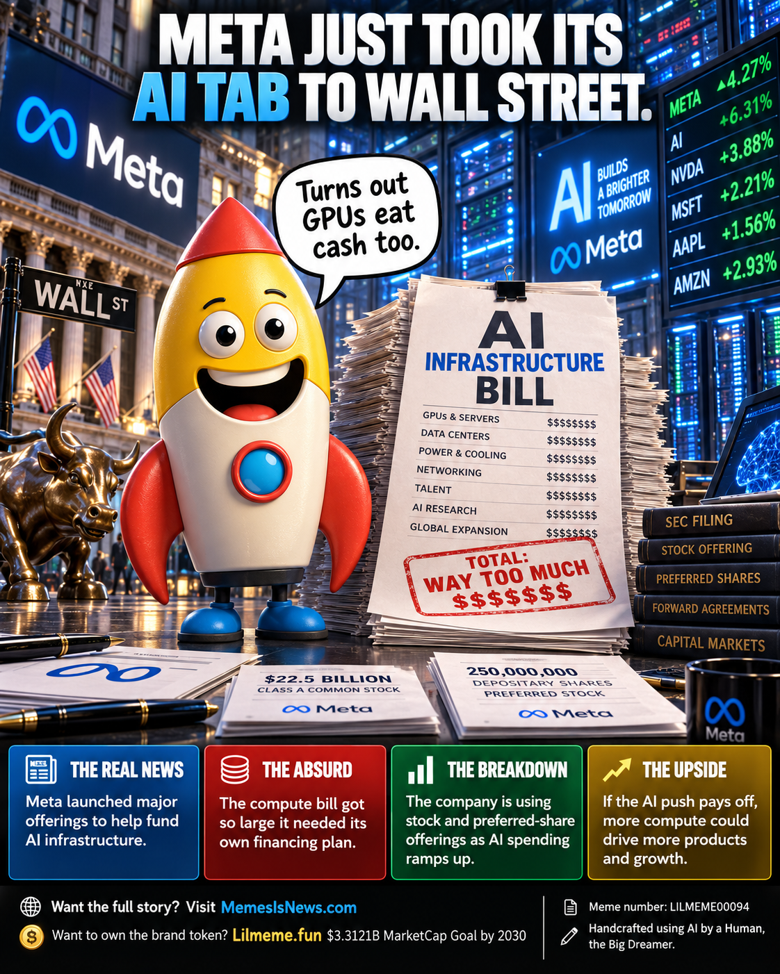 META JUST TOOK ITS AI TAB TO WALL STREET.
