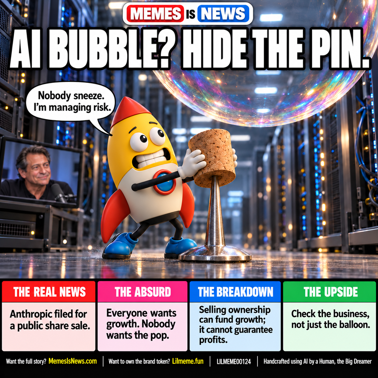 AI BUBBLE? HIDE THE PIN.