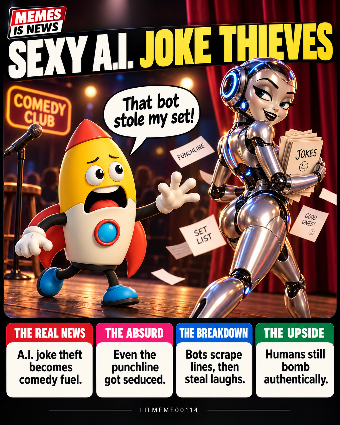 SEXY A.I. JOKE THIEVES