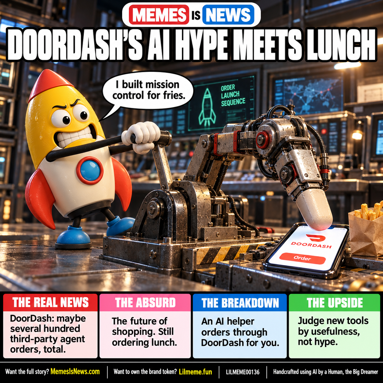 DOORDASH'S AI HYPE MEETS LUNCH