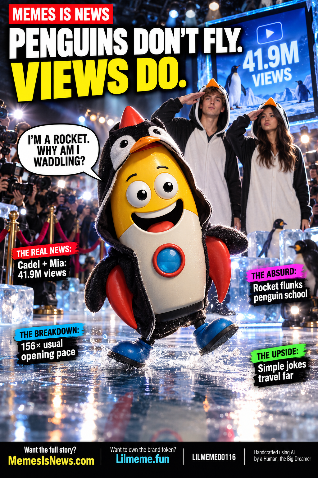 PENGUINS DON’T FLY. VIEWS DO.