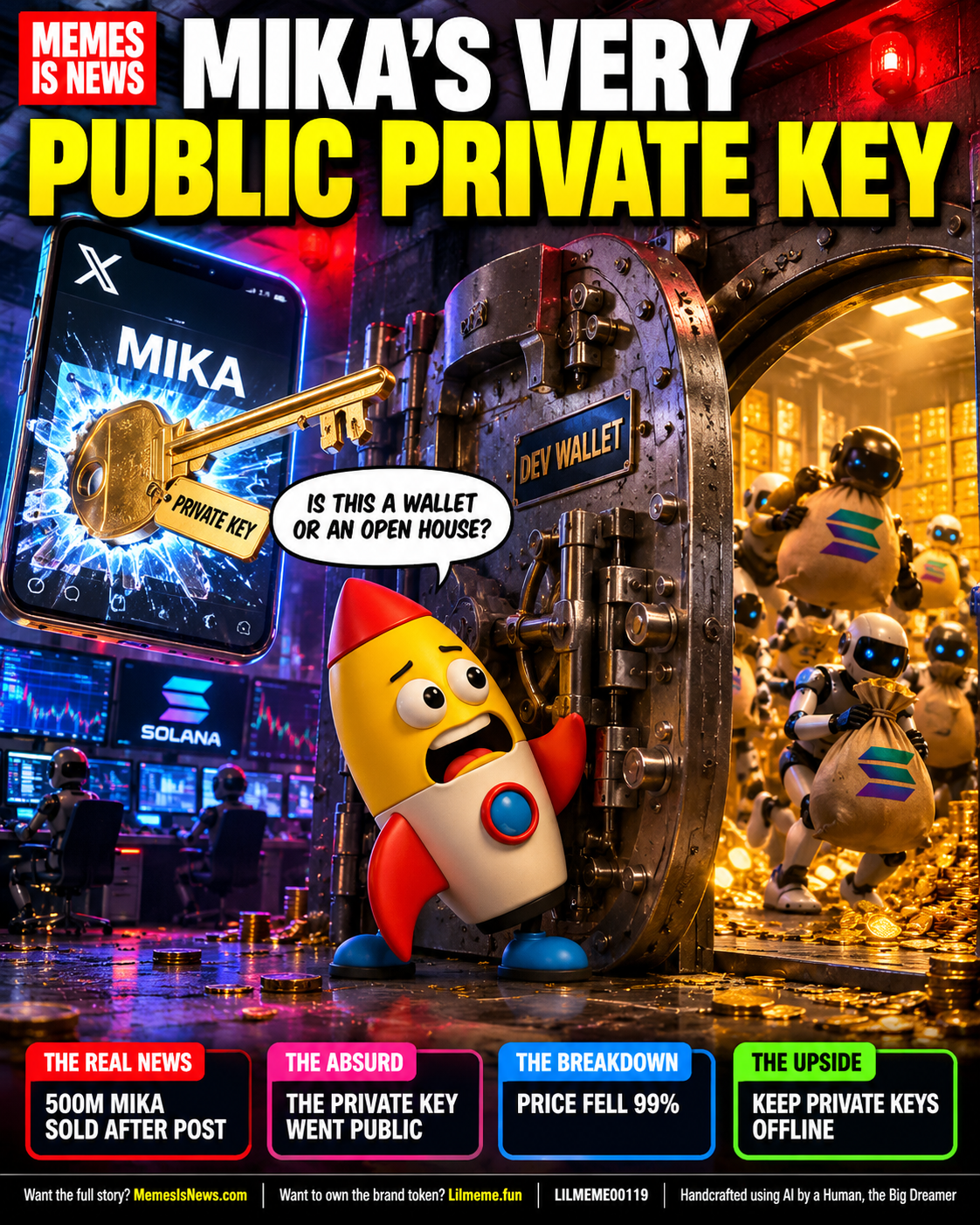 MIKA’S VERY PUBLIC PRIVATE KEY