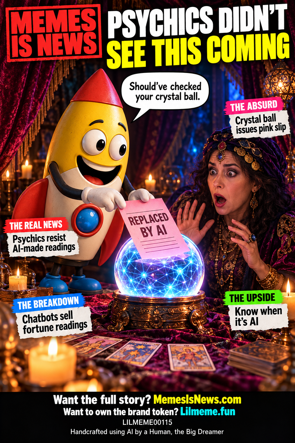 PSYCHICS DIDN’T SEE THIS COMING