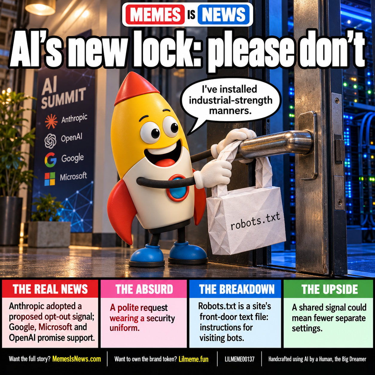 AI's new lock: please don't