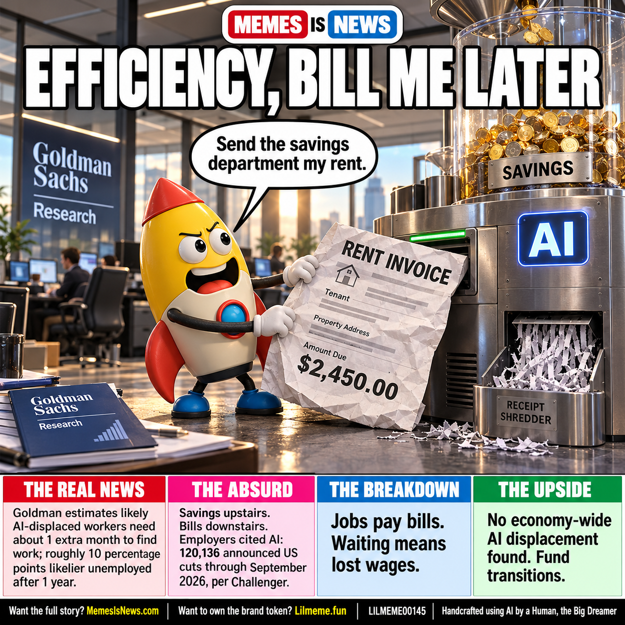EFFICIENCY, BILL ME LATER