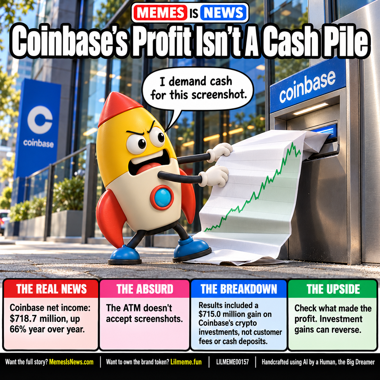 Coinbase's Profit Isn't A Cash Pile