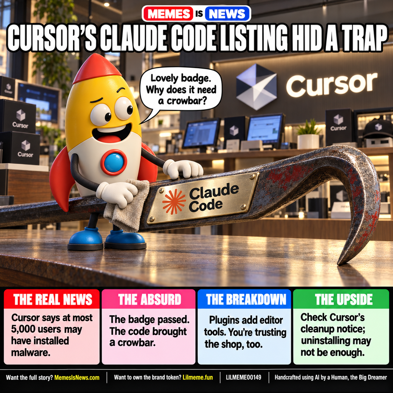 CURSOR'S CLAUDE CODE LISTING HID A TRAP