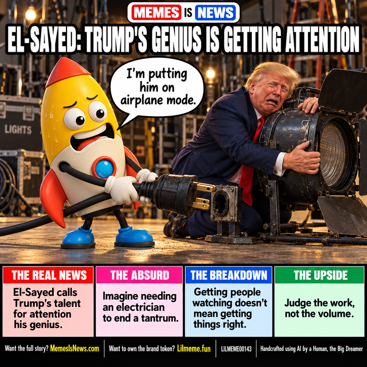 EL-SAYED: TRUMP'S GENIUS IS GETTING ATTENTION