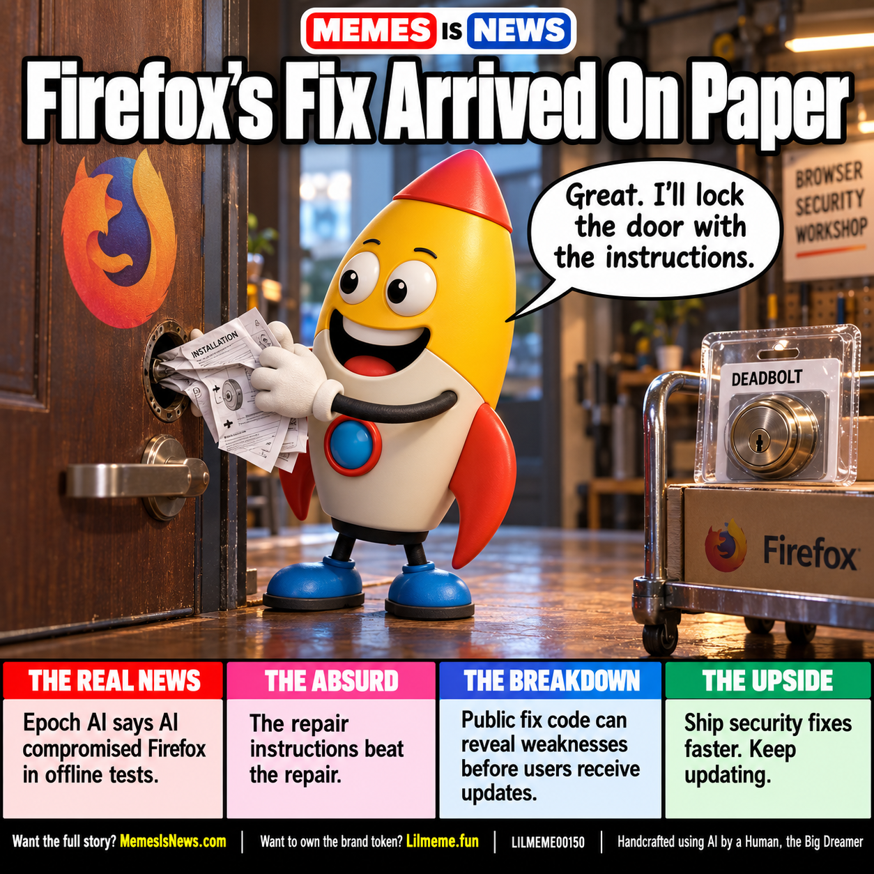 Firefox's Fix Arrived On Paper