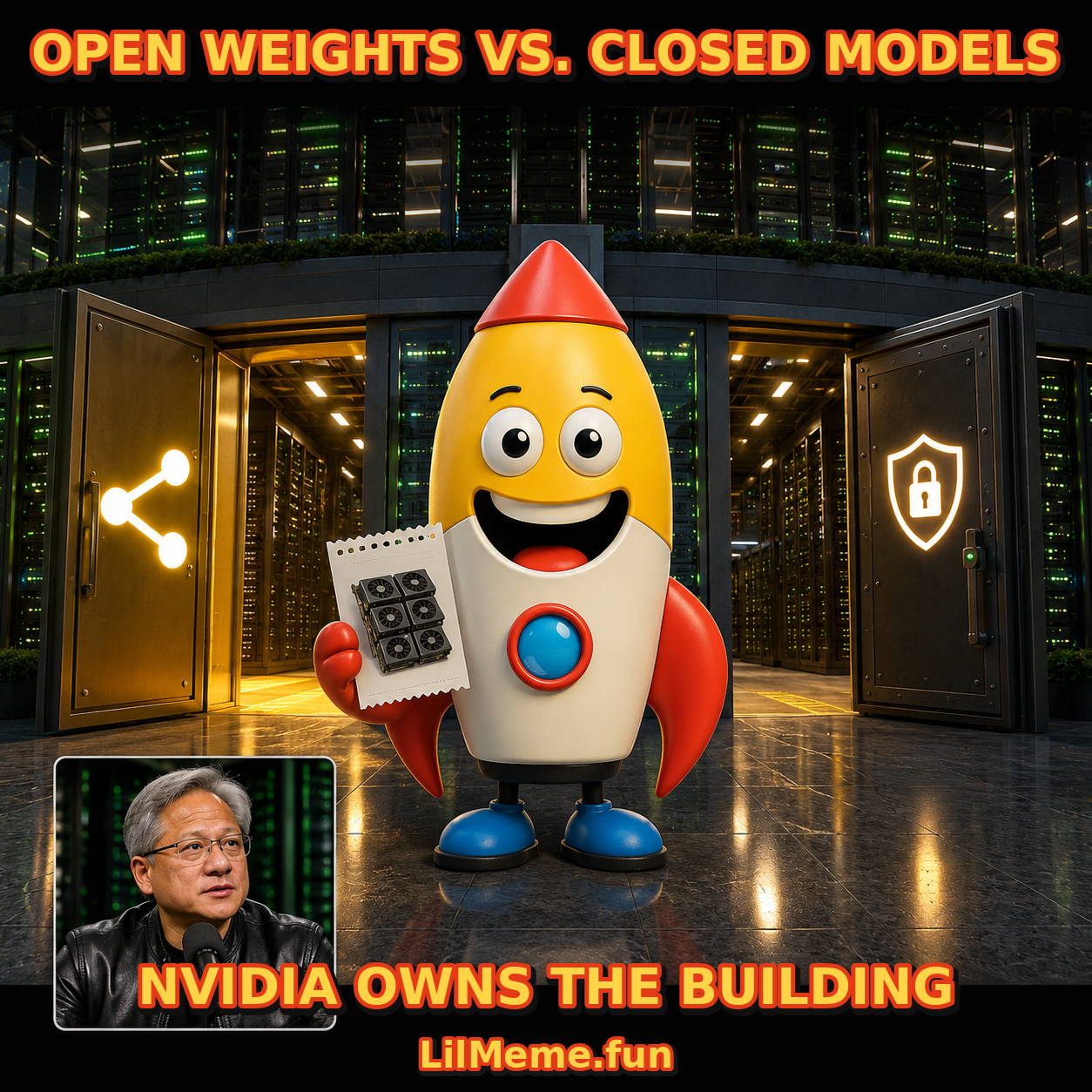 The AI model debate still runs on NVIDIA hardware
