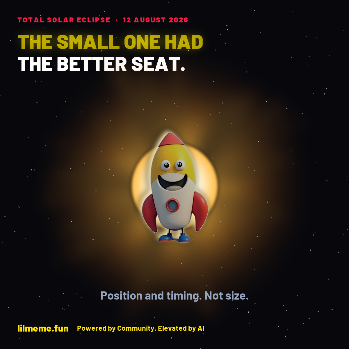 The small one had the better seat